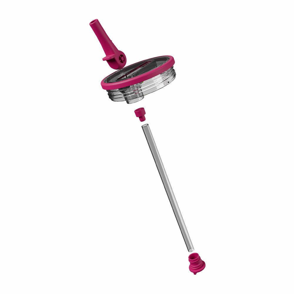 HydroJug | Removable Traveler Lid 32oz - Easy-Clean Flip Straw, Leakproof