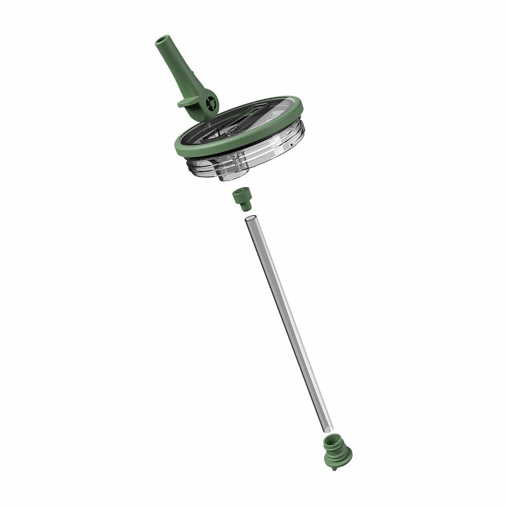 HydroJug | Removable Traveler Lid 32oz - Easy-Clean Flip Straw, Leakproof
