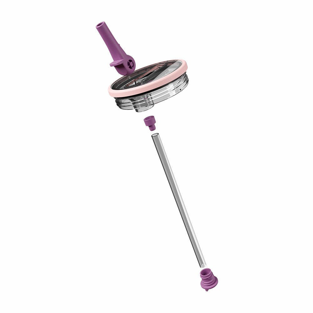 HydroJug | Removable Traveler Lid 32oz - Easy-Clean Flip Straw, Leakproof