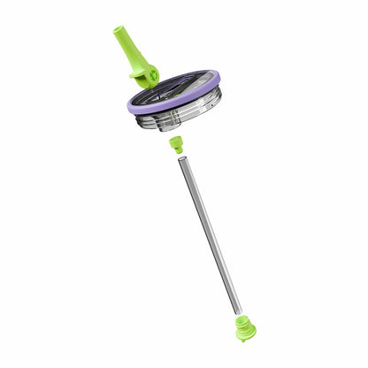 HydroJug | Removable Traveler Lid 32oz - Easy-Clean Flip Straw, Leakproof