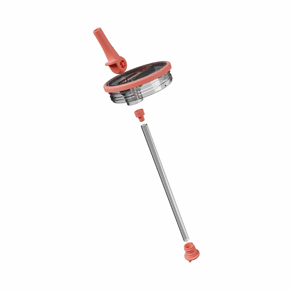 HydroJug | Removable Traveler Lid 20oz - Easy-Clean Flip Straw, Leakproof