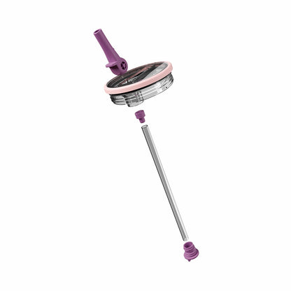 HydroJug | Removable Traveler Lid 20oz - Easy-Clean Flip Straw, Leakproof