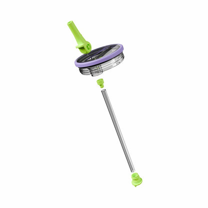 HydroJug | Removable Traveler Lid 20oz - Easy-Clean Flip Straw, Leakproof