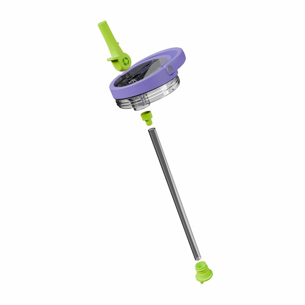 HydroJug | Removable Sport Lid 32oz - Easy-Clean Flip Straw, Leakproof
