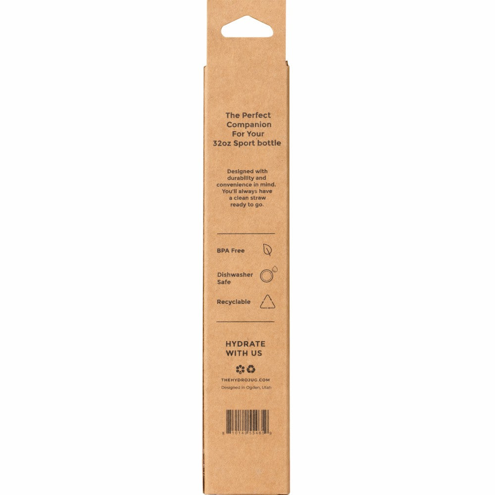 HydroJug | Sport 32oz Straw Pack - 4 Replacement Straws, BPA-Free