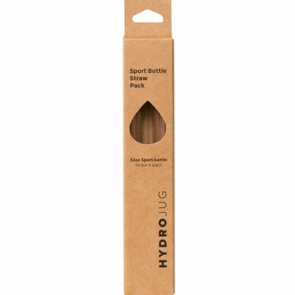 HydroJug | Sport 32oz Straw Pack - 4 Replacement Straws, BPA-Free