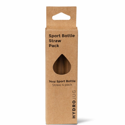 HydroJug | Sport 14oz Straw Pack - 4 Replacement Straws, BPA-Free