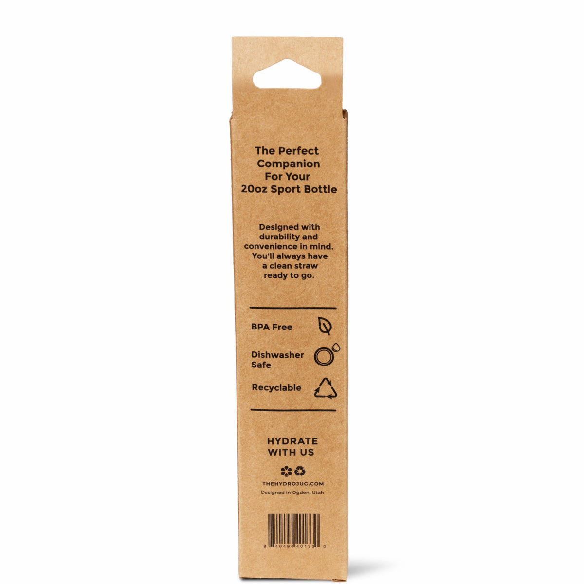 HydroJug | Sport 20oz Straw Pack - 4 Replacement Straws, BPA-Free