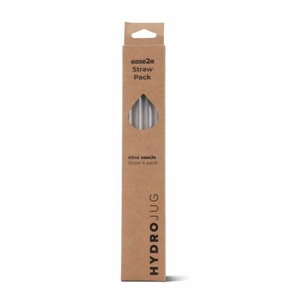 HydroJug | Ease2o 40oz Straw Pack - 4 Replacement Straws, BPA-Free