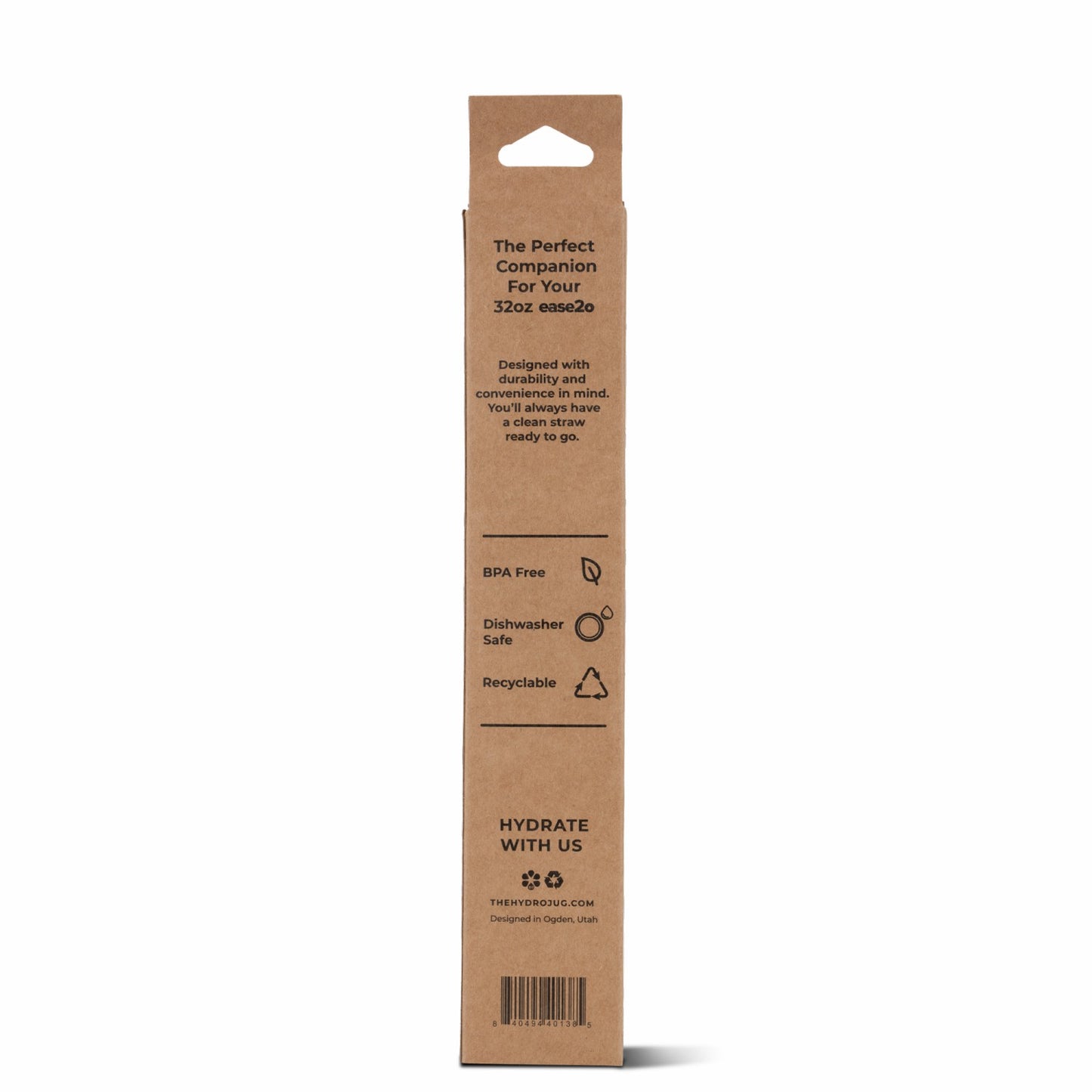 HydroJug | Ease2o 32oz Straw Pack - 4 Replacement Straws, BPA-Free