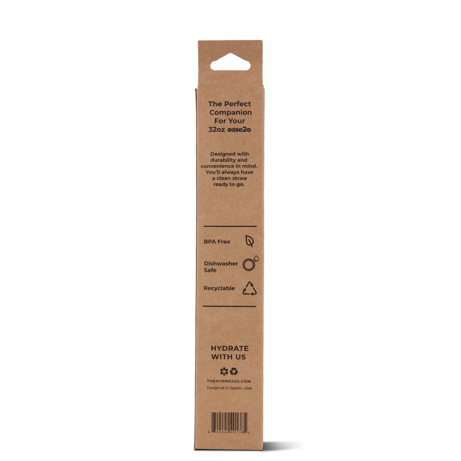 HydroJug | Ease2o 32oz Straw Pack - 4 Replacement Straws, BPA-Free