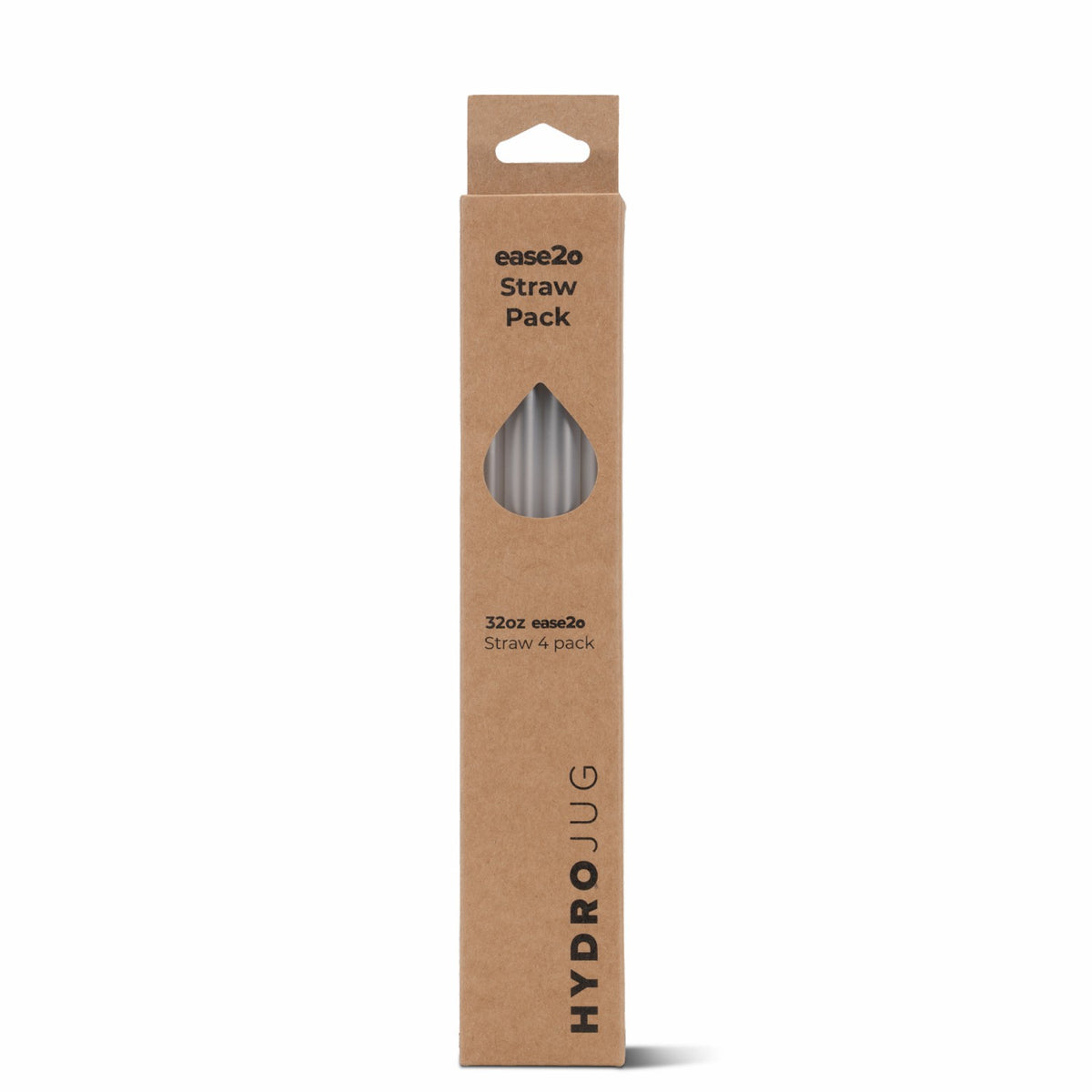 HydroJug | Ease2o 32oz Straw Pack - 4 Replacement Straws, BPA-Free