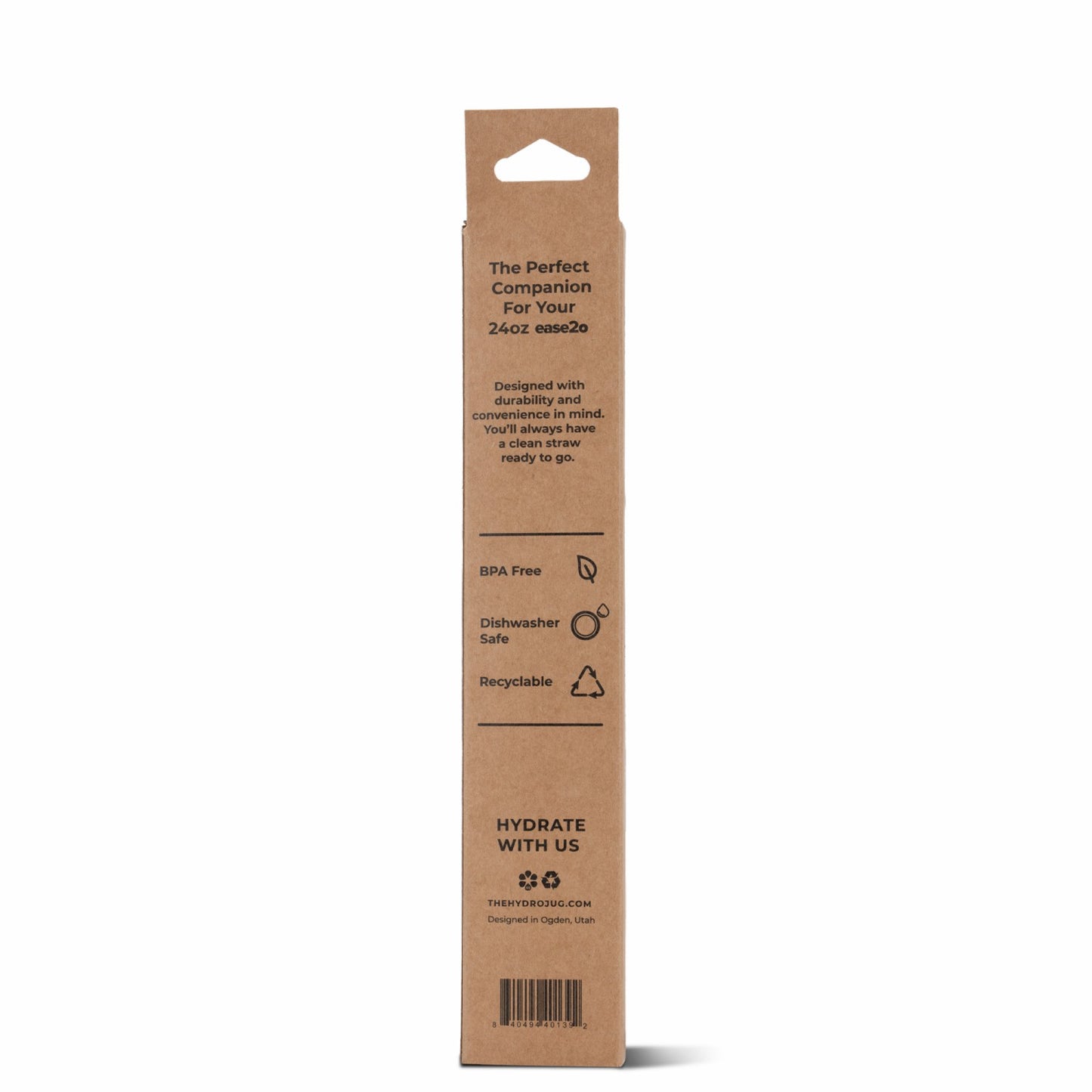 HydroJug | Ease2o 24oz Straw Pack - 4 Replacement Straws, BPA-Free