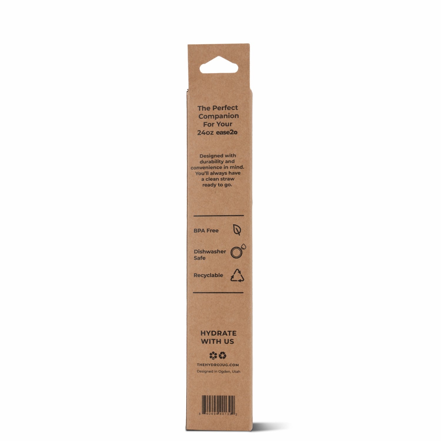 HydroJug | Ease2o 24oz Straw Pack - 4 Replacement Straws, BPA-Free