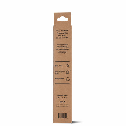 HydroJug | Ease2o 24oz Straw Pack - 4 Replacement Straws, BPA-Free