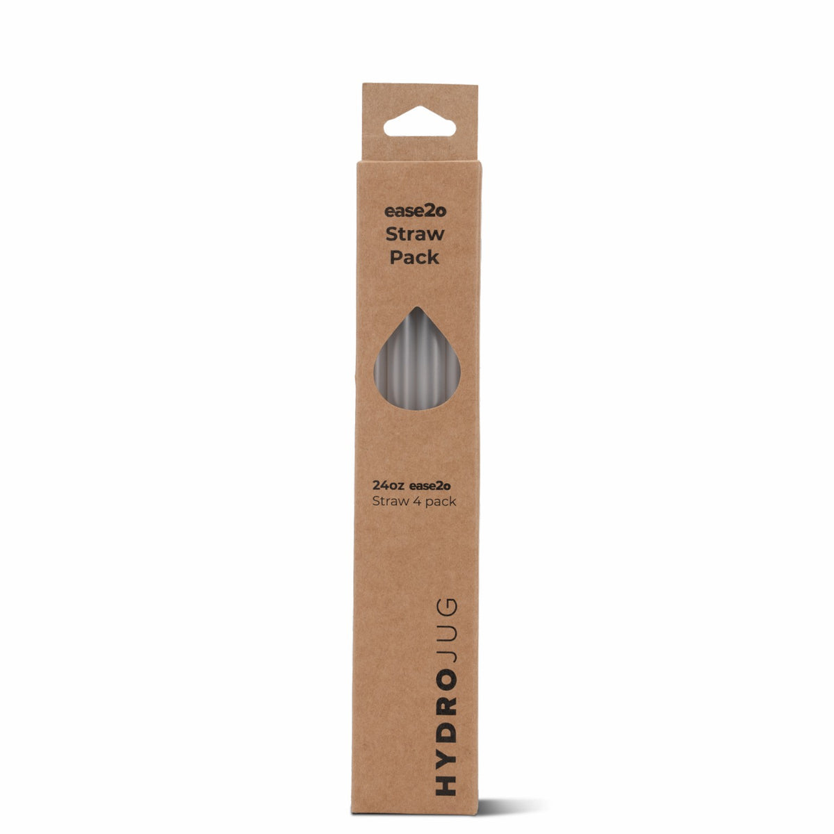 HydroJug | Ease2o 24oz Straw Pack - 4 Replacement Straws, BPA-Free