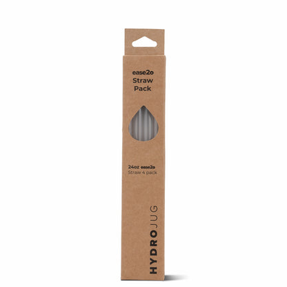 HydroJug | Ease2o 24oz Straw Pack - 4 Replacement Straws, BPA-Free