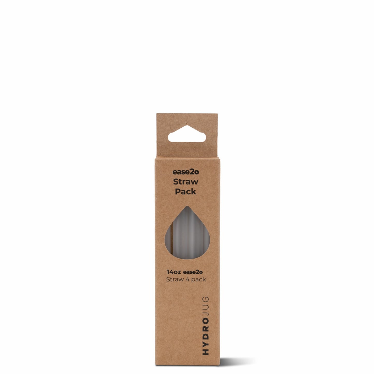 HydroJug | Ease2o 14oz Straw Pack - 4 Replacement Straws, BPA-Free